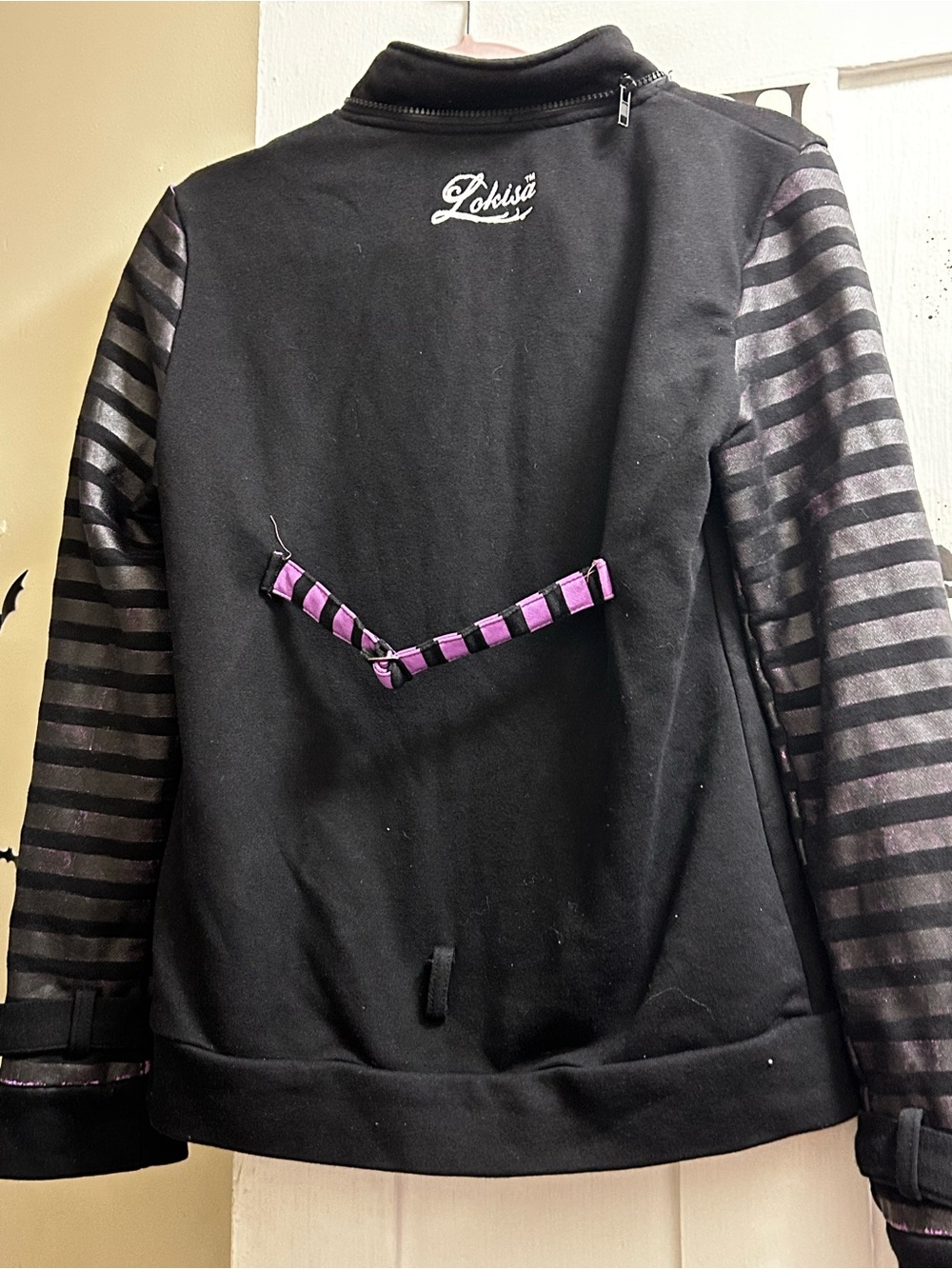 Lokisa brand JAPAN cat zip up sweater - Picture 5 of 6